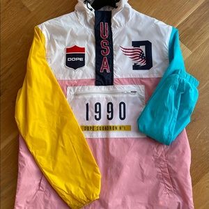 Dope Sport Color-Block Windbreaker